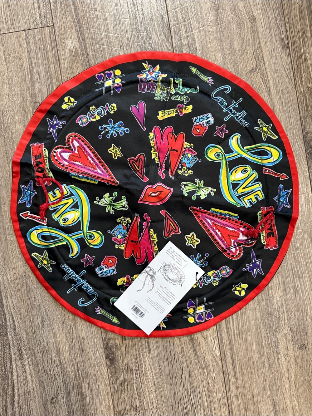 NEW Brighton Love Scribble Jewelry Pouch Holds 24 Pieces